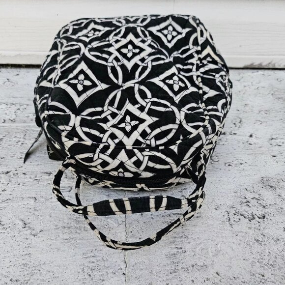 Vera Bradley Women Lunch Bag Black/White Floral Bag - Picture 10 of 14